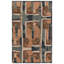 Zoe Bios By Jaipur Living Balsa HNC04 Handmade Abstract Peach and Blue Area Rug (8'x10')-1077531968