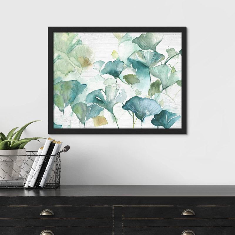 "Bouquet de marguerites aquarelles", Blanc, H 12 po x l 16 po