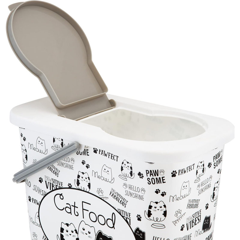 24 Lb. Polypropylene Food Storage Container