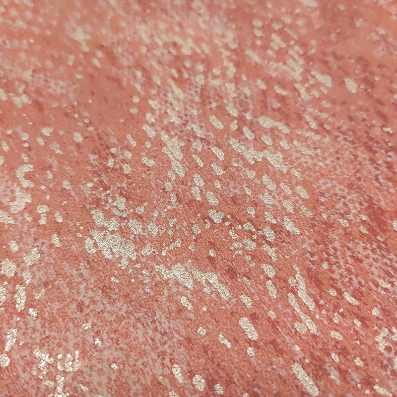 Papier peint texturé Python, Orange