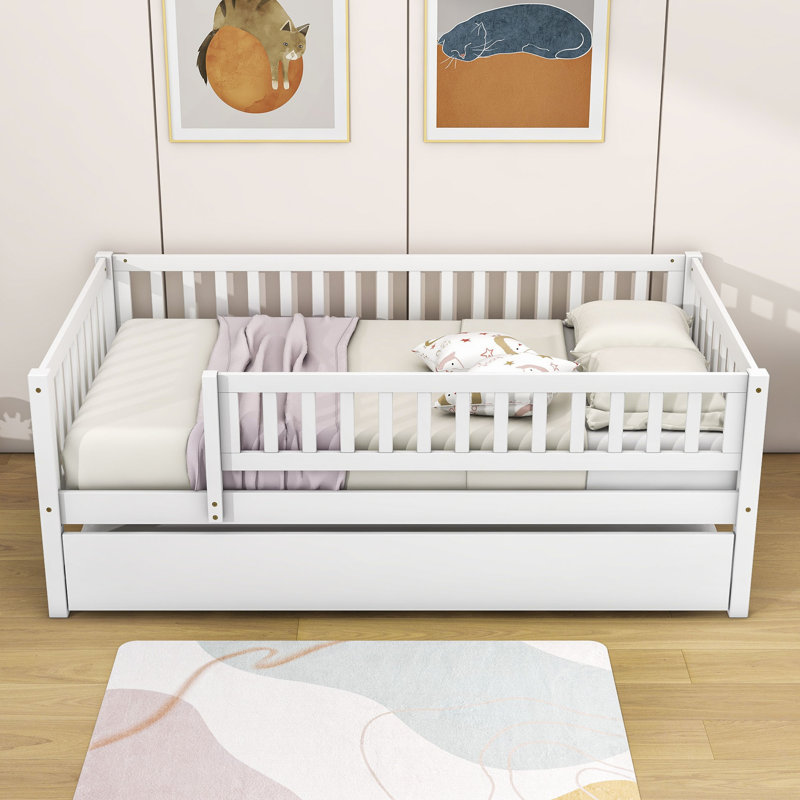 Alene Daybed with Trundle, Twin, White