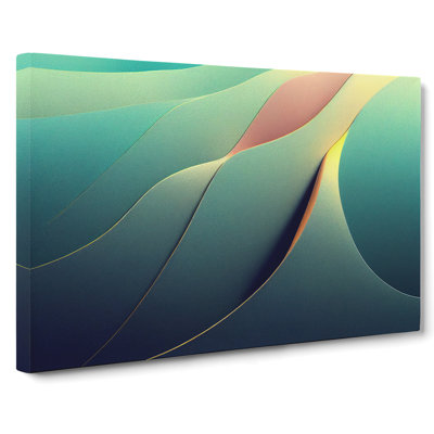 Handsome Abstract Art - Wrapped Canvas