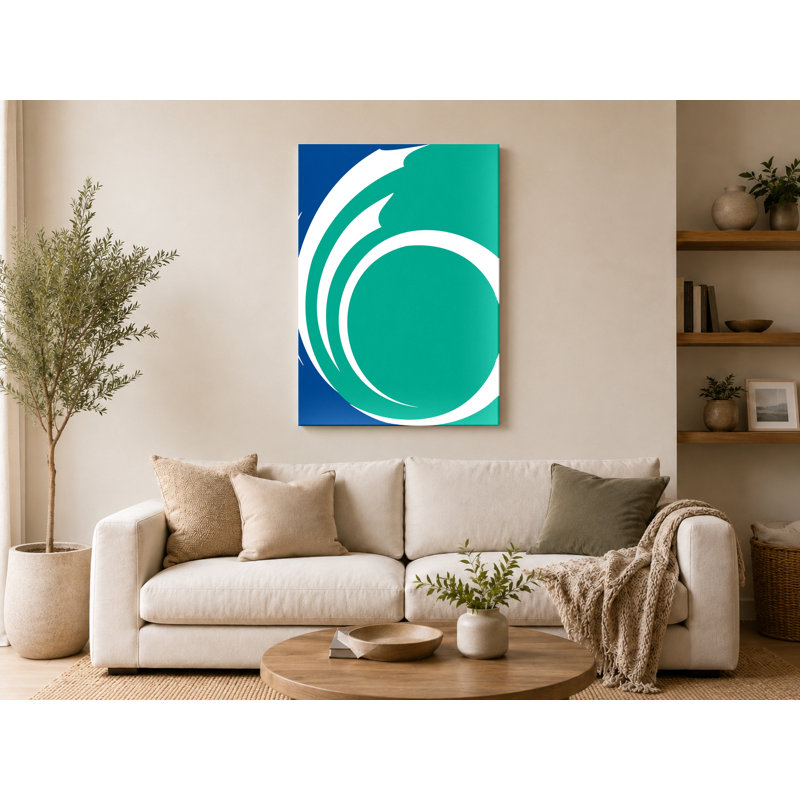 «Ottawa City Flag - Capitale du Canada», art mural sur toile, H 18 po x l 12 po