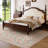 Area Rug, Floral Washable Rugs, Modern Style, Non-Slip Low-Pile Soft Floor Carpet for Bedroom, Living Room, Dining Room-992907413