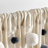 Cotton Blend Semi Sheer Curtain Single Panel-437800464-495695758