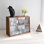 Vitrine en bois trempé avec portes doubles