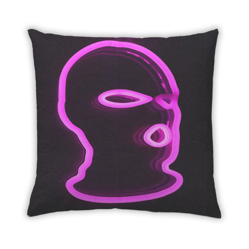 Coussin Neon Neon 24, Microsuède