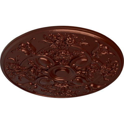 31 médaillons de plafond Baile de 31 1/4 po x P 2 1/4 po (convient aux auvents jusqu'à 6 po)