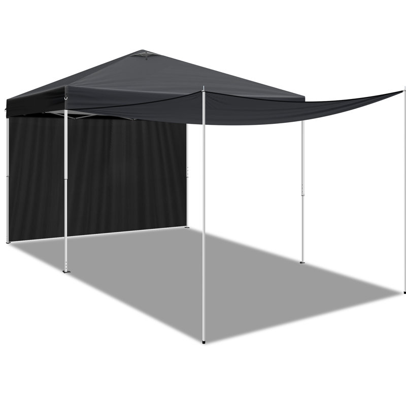 Instant Outdoor Canopy Tent, Pop Up Portable Gazebo Shelter , Uv Protected Waterproof With Carry Bag For Camping Patio, Gray