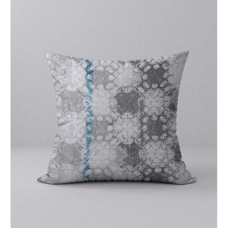 Magnifique housse de coussin carrée séduisante/insert, 18 po x 18 po