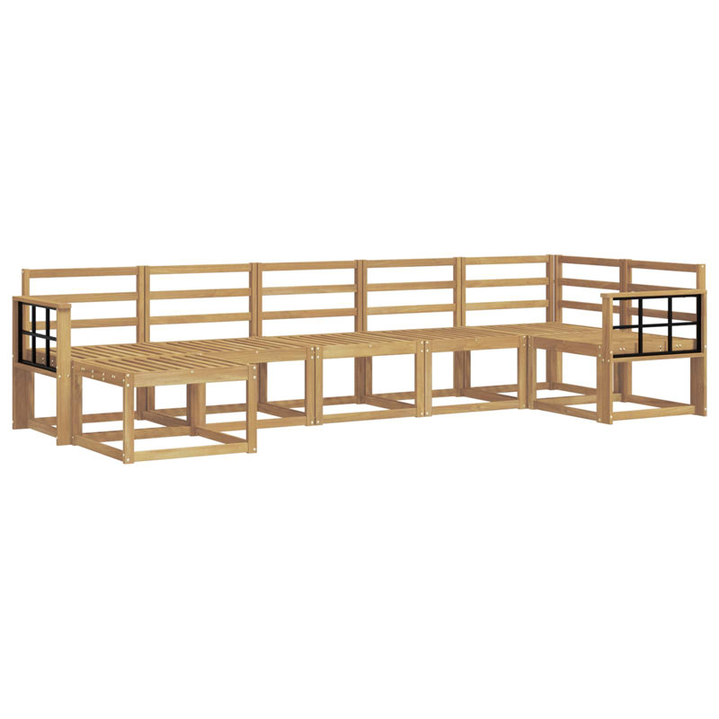 251cm Wide Patio Sofa, 7