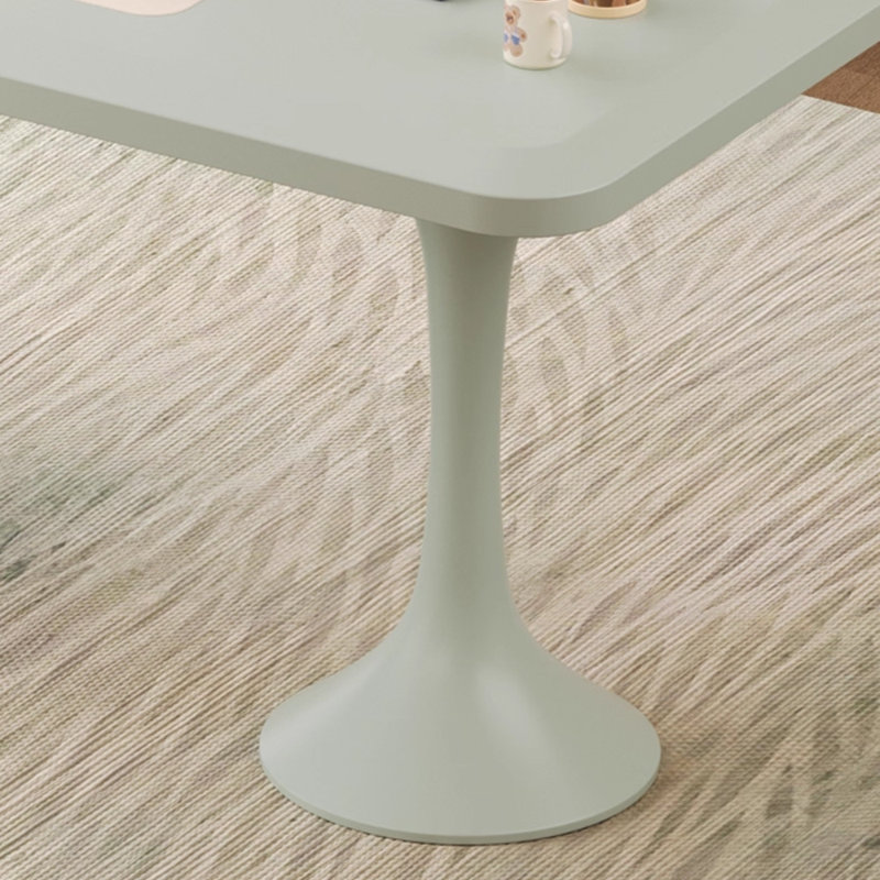 Bureau moderne, moderne, luxueux, épais, irrégulier et durable, H 29,52 po x l 55,11 po x P 23,62 po, Vert clair
