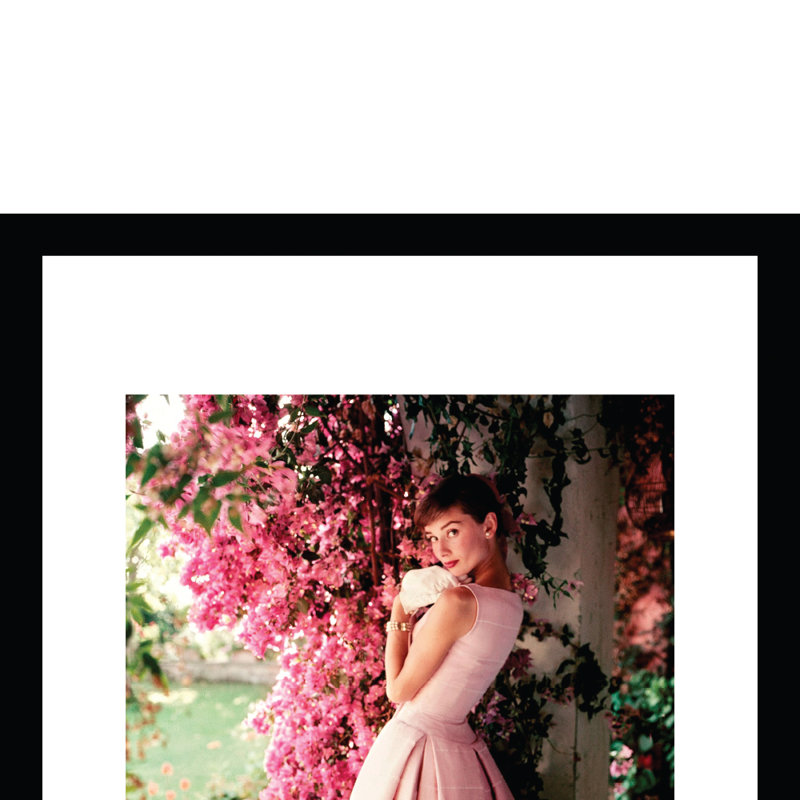 Audrey Hepburn, mode encadrée