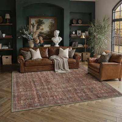 Tapis décoratif rétro Riva