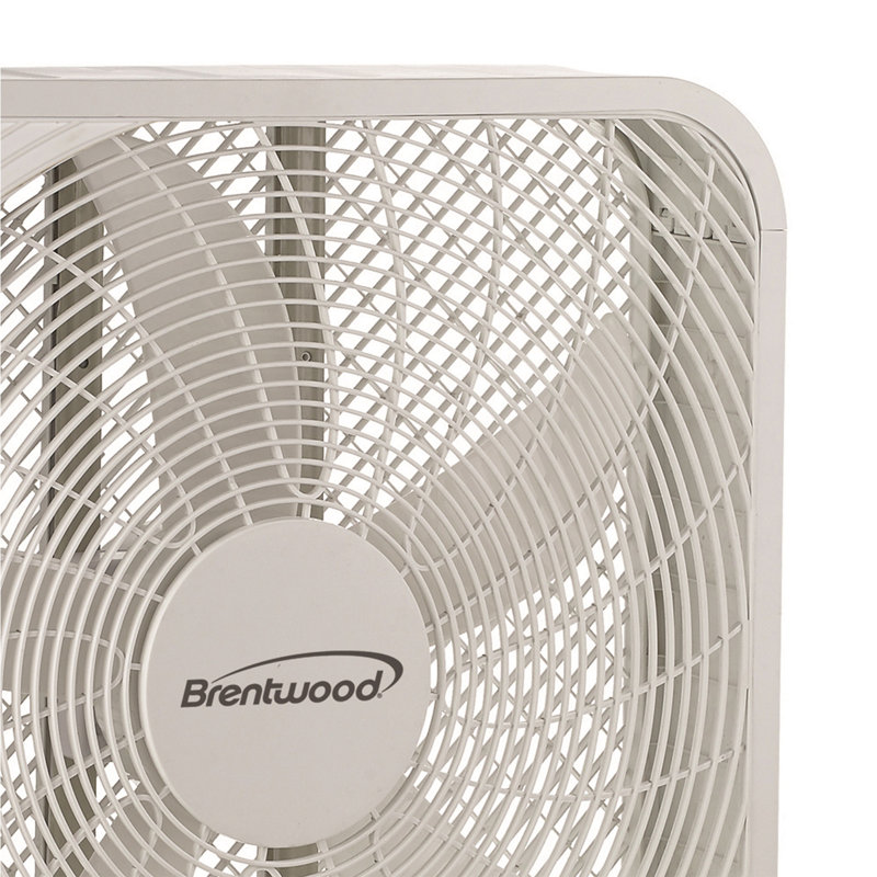Kool Zone 20" Box Fan- White