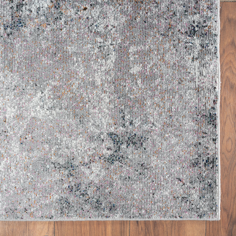 Abstract Indoor Rug, Rectangle 7'9" x 9'6"