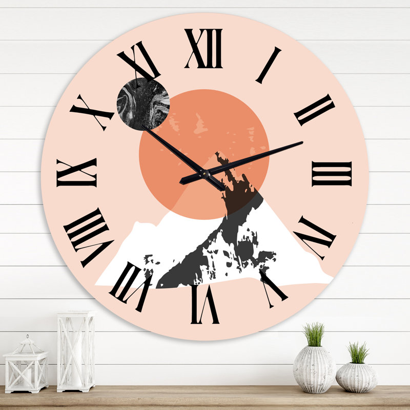 Horloge murale moderne, Grand
