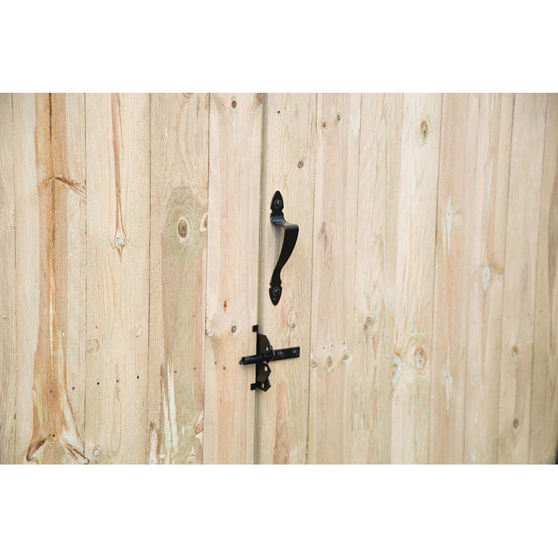 Barrette Outdoor Living Contemporary Post Latch with Handle