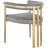 Marcello Velvet Ladder Back Arm Chair-20571947