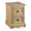 Rosana 36cm W Solid Wood Bedside Table