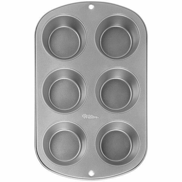 GoodCook 12-Cup Nonstick Steel Muffin and Cupcake Pan, Gray