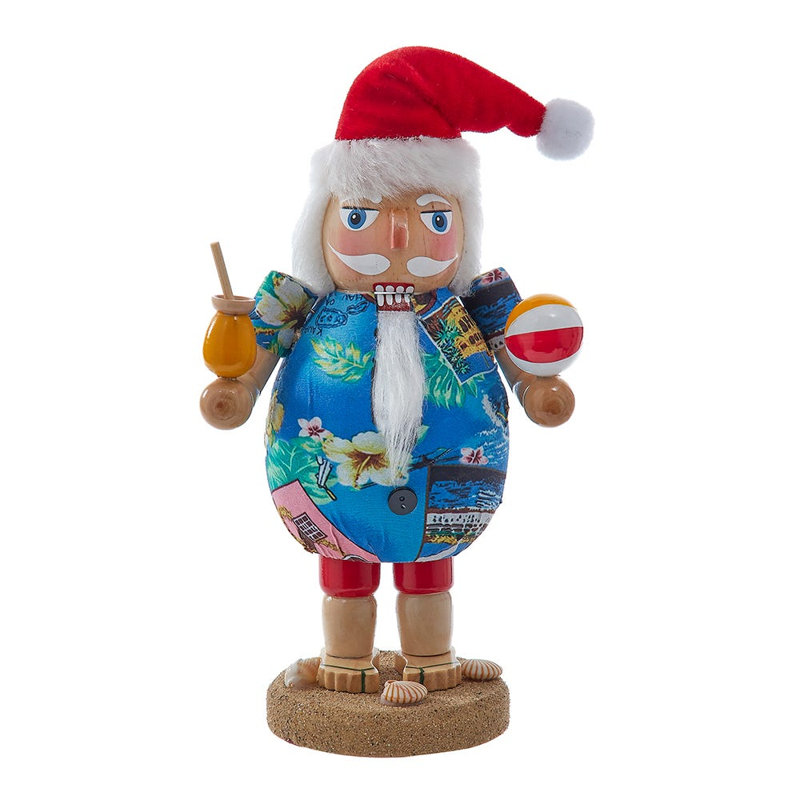 Casse-noisette père Noël en bois de 9 pouces Kurt Adler