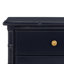 Élégante table de chevet l 23 po - commode en bois Glam Boho, détails en bambou et finition neutre-1995571670