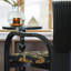 Ensemble de 2 chaises avec accoudoirs noirs de 20,47 po