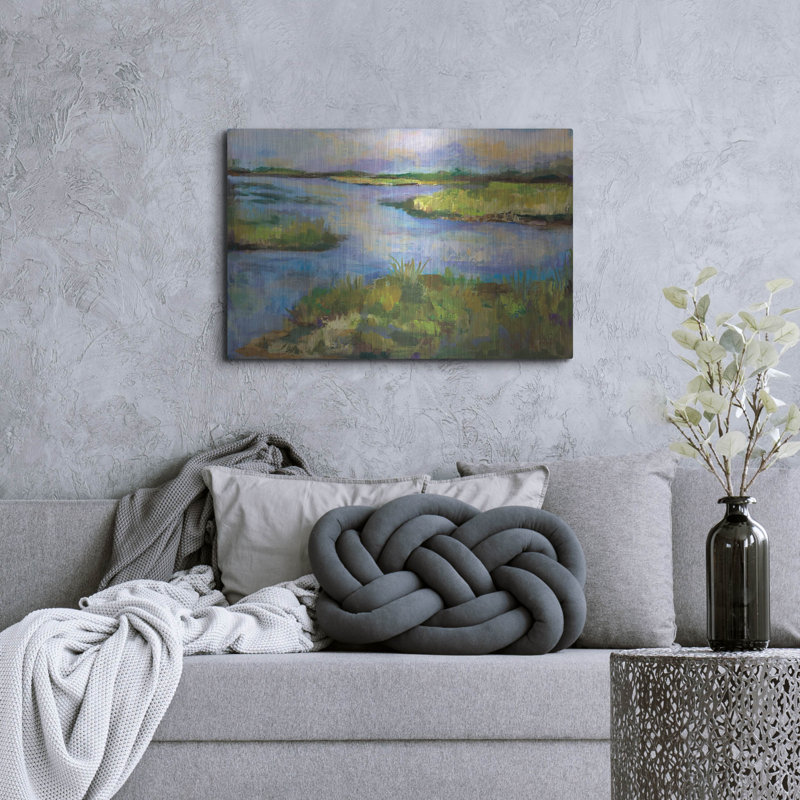«Connecticut Marsh» par Jeanette Vertentes, H 24 po x l 36 po