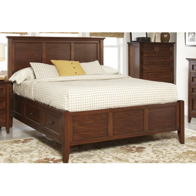 Lit plateforme avec rangement Schweizer