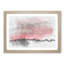 Pink Sunset Above a Forest - Framed Print-55769699-55769695
