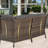  Valierius L-Shaped Outdoor Sectional Sofa Set With Patio Chairs, Ottomans & Side Table-1266610305