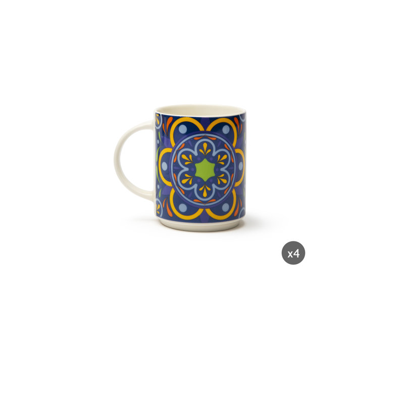 Puebla Porcelain Coffee Mug
