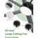 60" Ceiling Fan With Dimmable LED Light For Up To 400Sq. Ft. Area, Works For 15 Degree Sloped Ceiling, RGB Lighting Mode Remote & App Control Damp-Rated