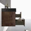 Meuble-lavabo mural simple de 30 po avec comptoir à surface solide avec trop-plein, pré-assemblé-313203127-313203126-303615347