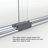 Classic 56'' - 60'' W x 70'' H Bypass Semi-Frameless Shower Door with Pattern Glass-14170724-14170729