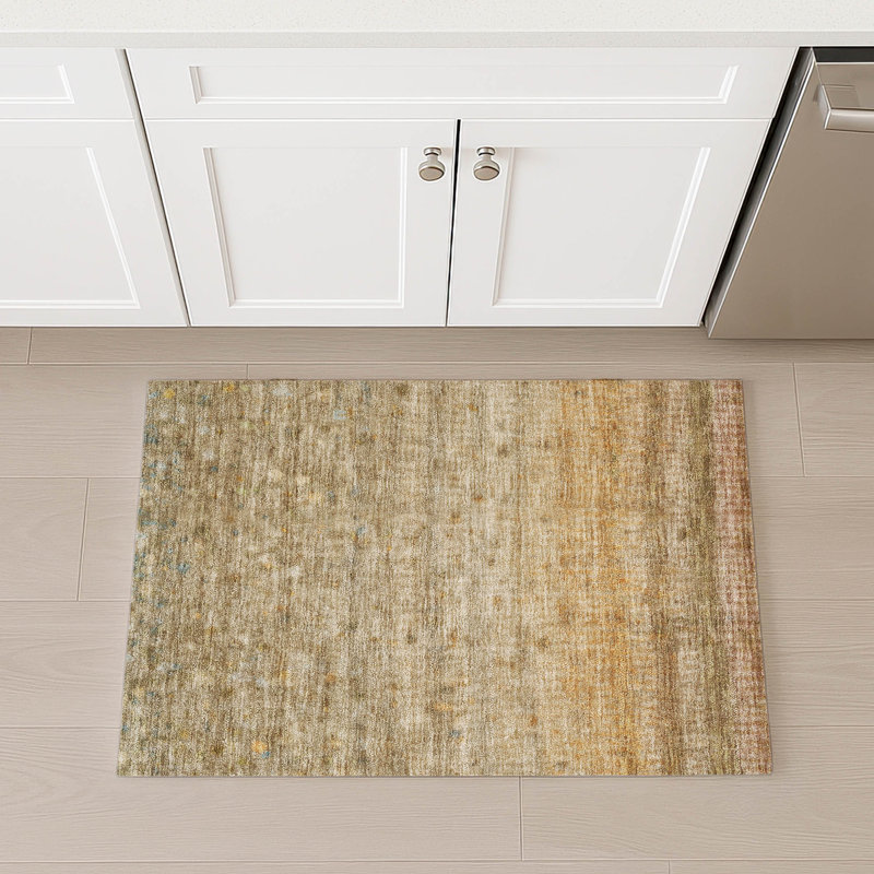 Machine Washable Indoor/Outdoor Emelia ACN2315 Stripes Rug, Rectangle 1'8" x 2'6"