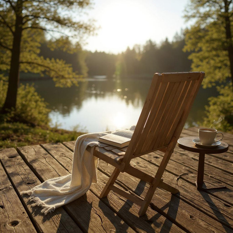 Foldable Outdoor Patio Dining Side Chair