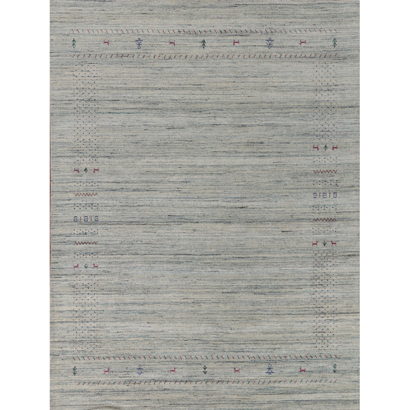 Tapis oriental petits animaux Gabbeh 8 x 10