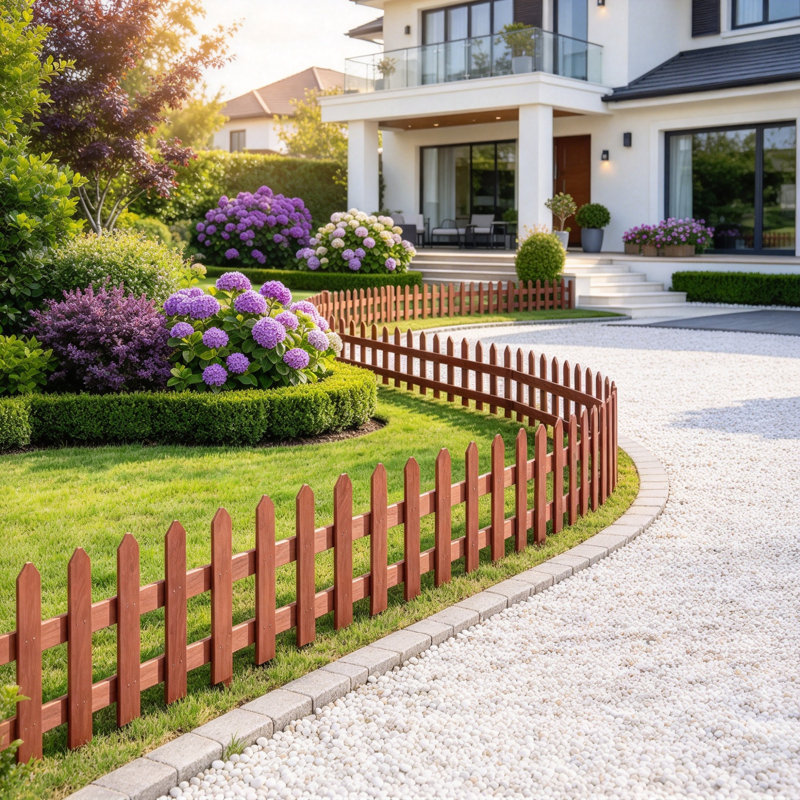 34.01 cm H x 60.02 cm W Solid Wood Fence Panels Fencing with 12 Panel(s) Included