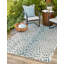 Tapis safari intérieur / extérieur sarcelle Teal-1072110894