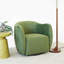 Chaise pivotante rembourrée