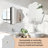 Frameless Silver Wall Hanging Mirror Asymmetrical Vanity Mirror Beveled Edge-1179793467