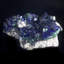 Azurite sur Malachite après Azurite - Mine New Cornelia, Arizona
