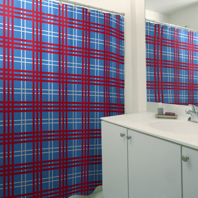 Plaid Shower Curtain