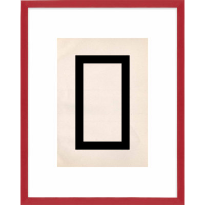 Construction 1 Framed Graphic Art