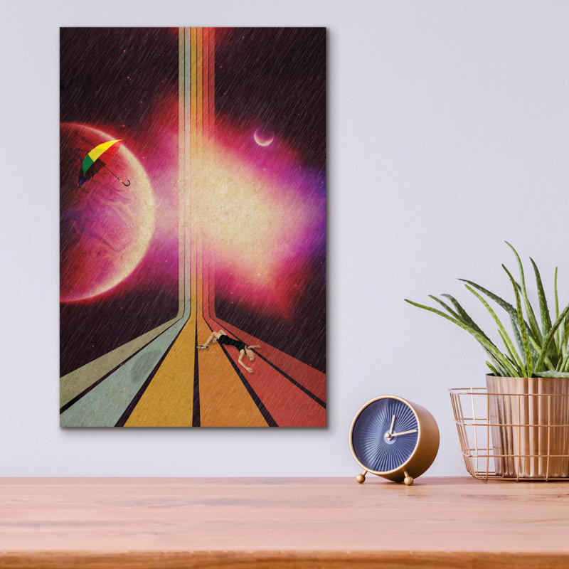 «Lost» par Elo Marc, art en verre acrylique, H 16 po x l 12 po x P 0,13 po
