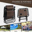 Ensemble de chaises pliantes inclinables