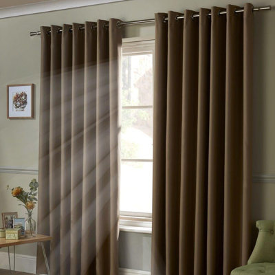Nashli Room Darkening Eyelet Ring Top Curtains