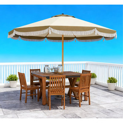 Parasol ventilé de table de patio, parasol d'extérieur, parasol de patio